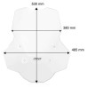 Bulle WRS CAPONORD PLUS (BM084) BMW R1300GS SANS ACC