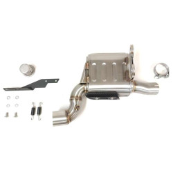 IXRACE MK2 INOX approved muffler BMW F900R/XR 20-22 2