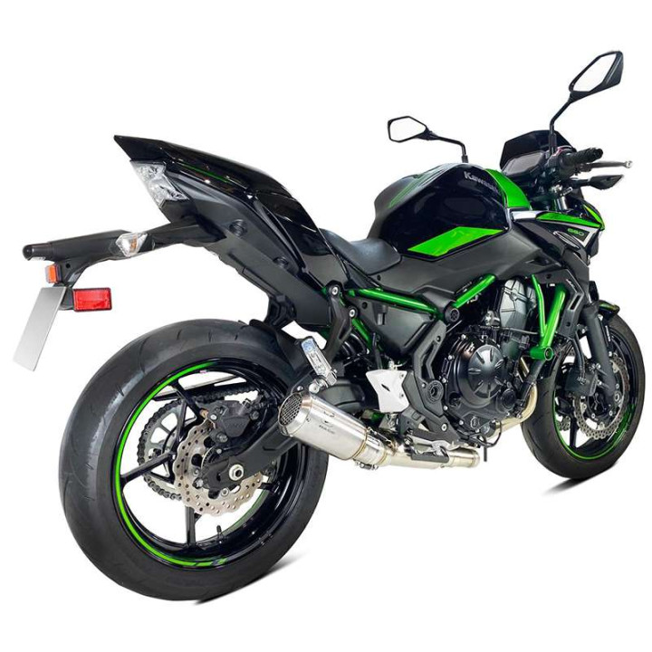 Ligne complète homologuée IXRACE MK2 INOX KAWASAKI Z650 2023-