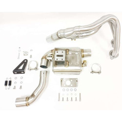 Ligne complète homologuée IXRACE MK2 INOX KAWASAKI VERSYS 650 2023- 2