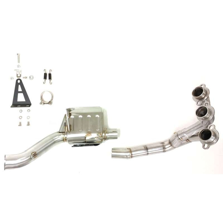 IXRACE MK2 STAINLESS STEEL YAMAHA MT-09 21- homologated complete line