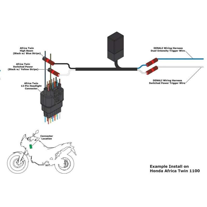 Commutateur pour feux de route LED DENALI TRIGGER WIZARD
