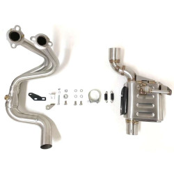 Ligne complète homologuée IXRACE MK1 BLACK KAWASAKI Z650 23- 2