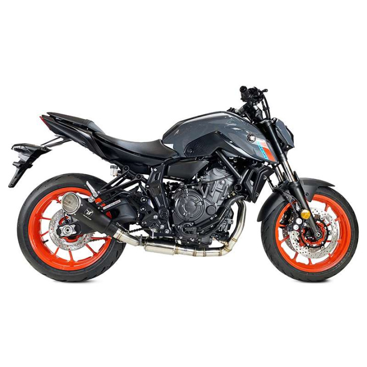 Ligne complète homologuée IXRACE MK1 BLACK YAMAHA MT-07 21-