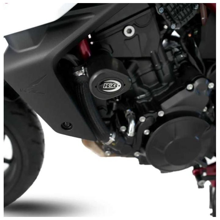 Tampons de protection R&G AERO (CP0550BL) HONDA CB750 HORNET