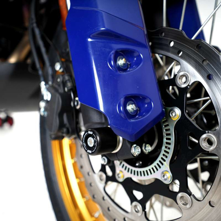 R&amp-G fork protector (FP0277BK) SUZUKI GSX-8S/V-Strom 800DE
