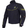 Blouson moto Rukka ARMAGATE NOIR/JAUNE