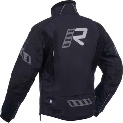 Blouson moto Rukka ARMAGATE NOIR/ARGENT 2