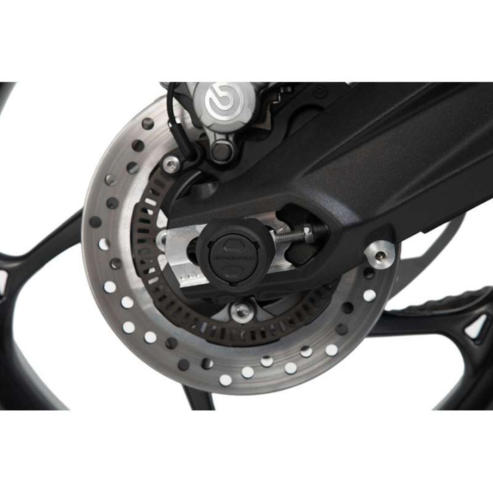 SW-Motech swingarm guard Triumph 675/765 STREET TRIPLE 13-