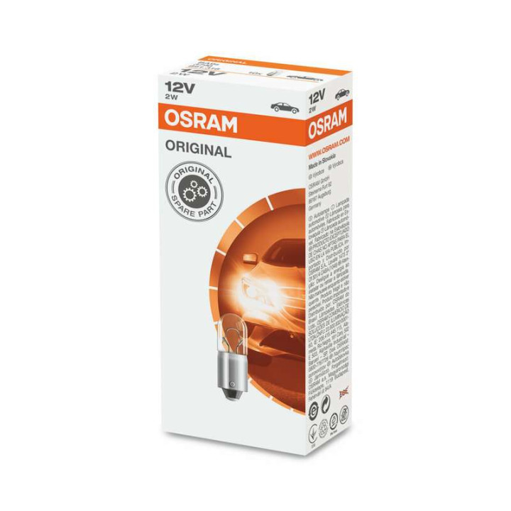 OSRAM 12V-2W BA9S Indicator Bulb