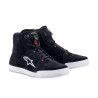 Alpinestars CHROME Black/Cool Gray/Red motorcycle sneakers