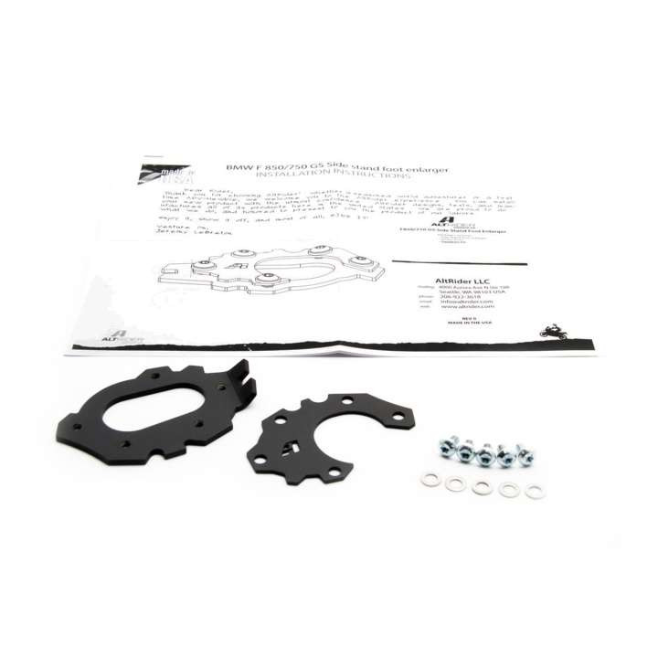 AltRider F750/850GS side stand, black (F858-2-1101)