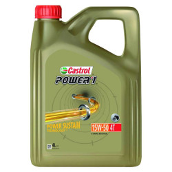 Huile moteur Castrol POWER 1 4T 15W50 4 litres
