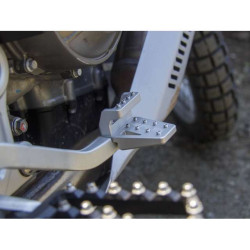Extension pédale de frein AltRider DualControl Argent Aprilia TUAREG 660 (TU23-1-2532) 2