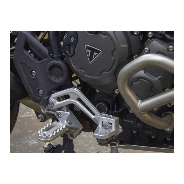 AltRider DualControl Silver brake pedal extension Triumph TIGER 900 Rally / Pro (TT99-1-2532)