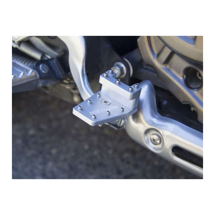 Extension pédale de frein AltRider DualControl Argent Yamaha XT1200Z Super Ténéré (SU10-1-2532)