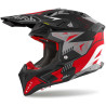 Casque moto cross Airoh AVIATOR 3 SPIN ROUGE