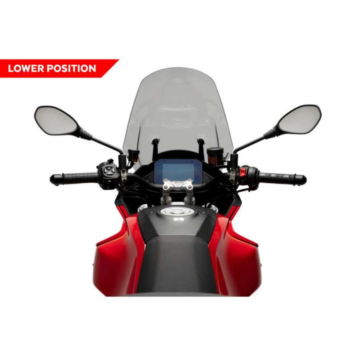 Puig TOURING bubble +16cm (21484) Moto Guzzi V100 Mandello