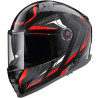 Casque moto LS2 FF811 VECTOR II ALIZER Noir/Rouge 22.06