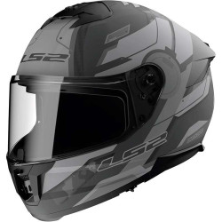 Casque moto LS2 FF808 STREAM II SHADOW Gris 22.06