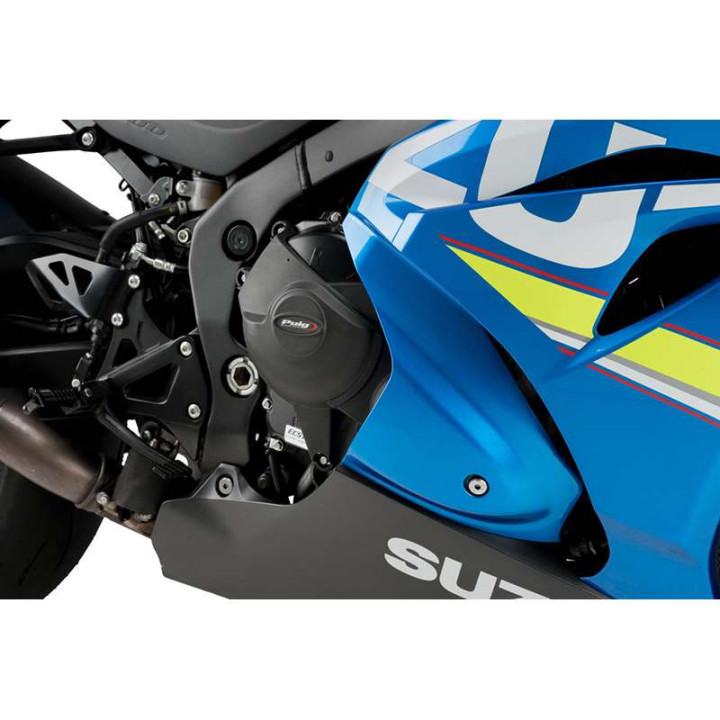 Couvre-carters droit et gauche Puig Championship (21517N) Suzuki GSX-R1000