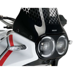 Headlight cover Puig Adhere 21439W DUCATI DESERT X