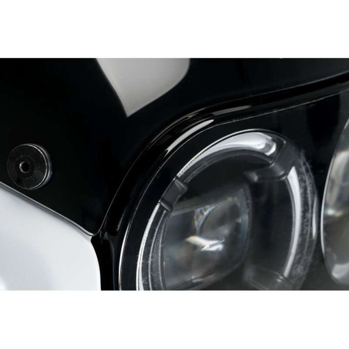 Headlight cover Puig Adhere 21439W DUCATI DESERT X