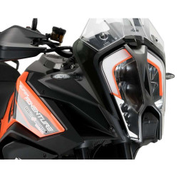Headlight cover Puig Adhere 21444W KTM 1290 SUPER ADVENTURE R/S