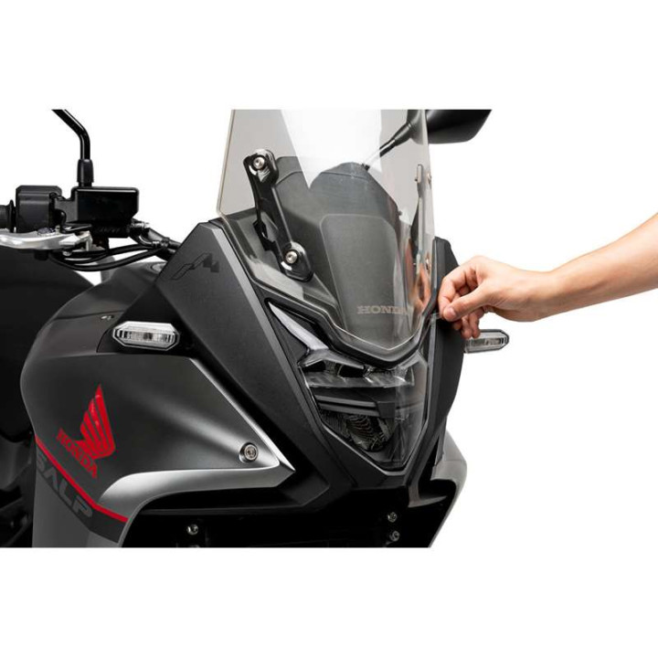 Headlight cover Puig Adhere 21659W HONDA XL750 TRANSALP