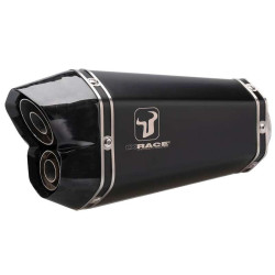 IXRACE M8 BLACK approved muffler KTM DUKE 990 24- 