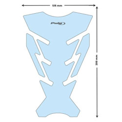Protection de réservoir moto Puig CHALLENGE CLAIR 2