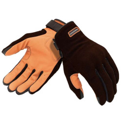 Gants moto été Tucano Urbano EDEN Marron/Orange