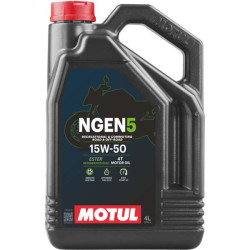 Engine oil MOTUL 4T NGEN 5 15W50 4 liters