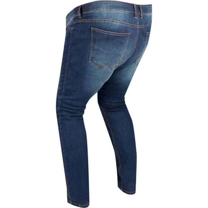 Jean moto Bering TRUST GRANDE TAILLE BLEU DELAVE