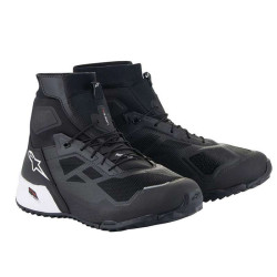 Alpinestars CR-1 BLACK/WHITE motorcycle sneakers