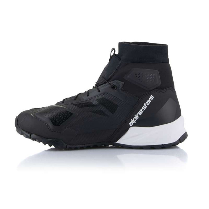 Alpinestars CR-1 BLACK/WHITE motorcycle sneakers