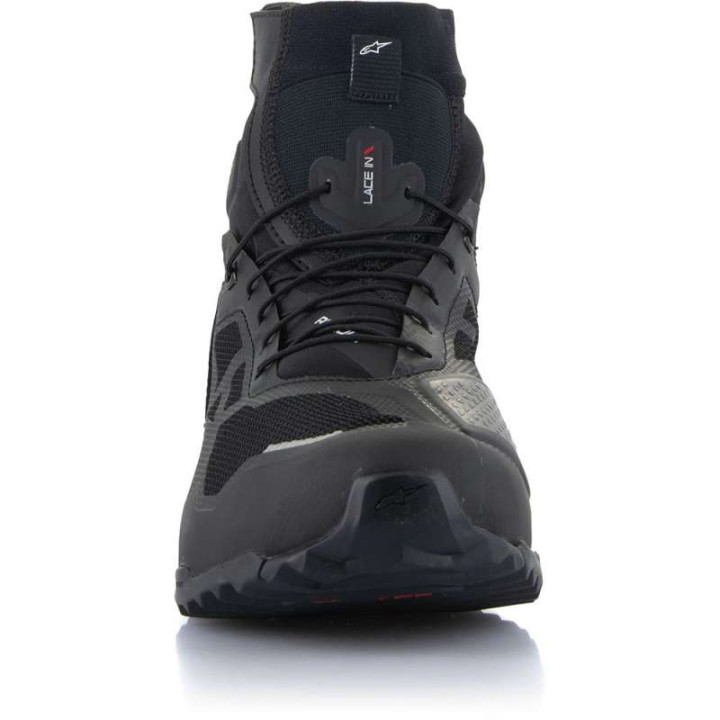 Alpinestars CR-1 BLACK/WHITE motorcycle sneakers