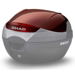 Capot peint pour Top Case moto Shad SH33