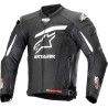 Blouson cuir Alpinestars GP PLUS R V4 Noir/Blanc