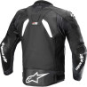 Blouson cuir Alpinestars GP PLUS R V4 Noir/Blanc