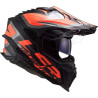 Casque moto LS2 EXPLORER MX701 ALTER Noir/Orange 22.06