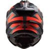 Casque moto LS2 EXPLORER MX701 ALTER Noir/Orange 22.06