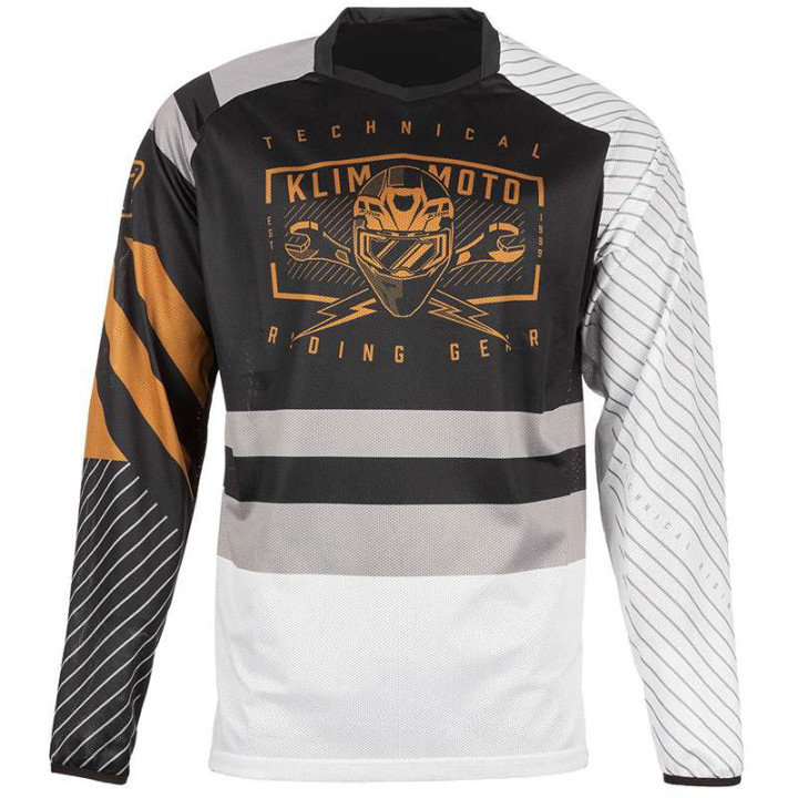 Maillot Tout terrain Klim PETROL Octane Black/Monument