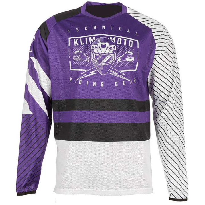 Klim PETROL Octane Heliotrope/White All-Terrain Jersey