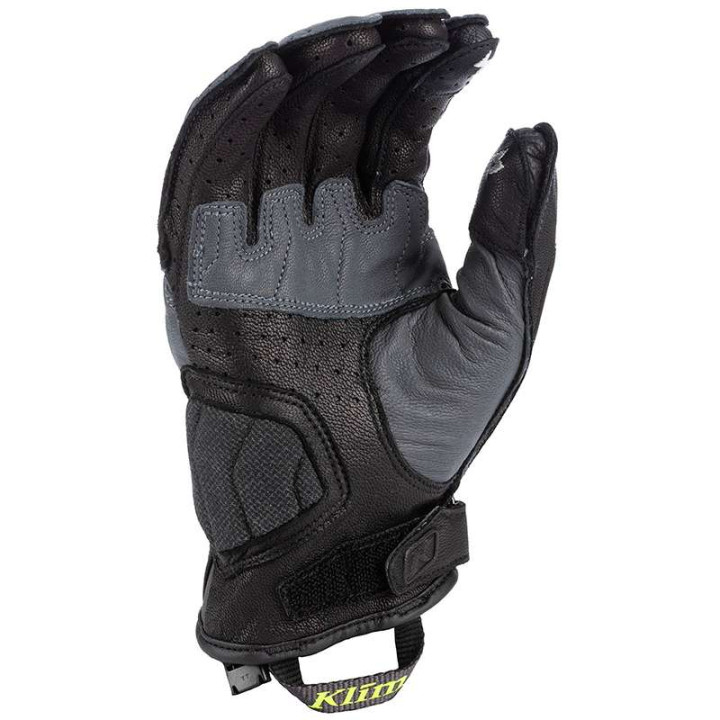 Summer gloves Klim INDUCTION 2022 ASPHALT/HI-VIS