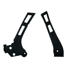 Polisport Frame Protectors Black Yamaha YZ 125/250
