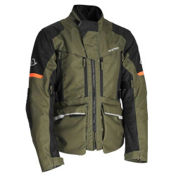 Veste moto Acerbis 3 en 1 X-ROVER VERT/ORANGE