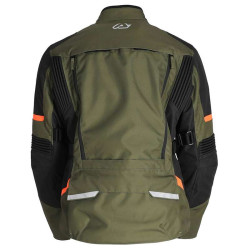 Veste moto Acerbis 3 en 1 X-ROVER VERT/ORANGE 2