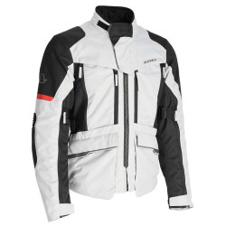 Veste moto Acerbis 3 en 1 X-ROVER GRIS/ROUGE