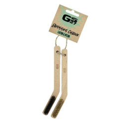 Chain brushes (x2) GS27 Brass and Nylon